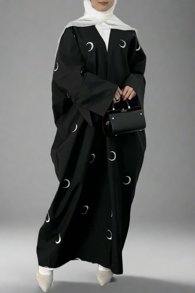 Open Front Abaya