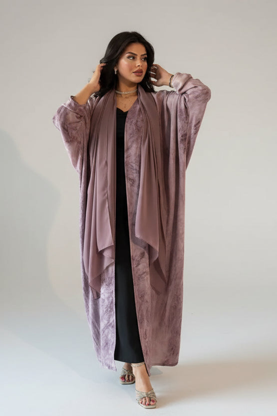 Multi Color Tie Dye Abaya