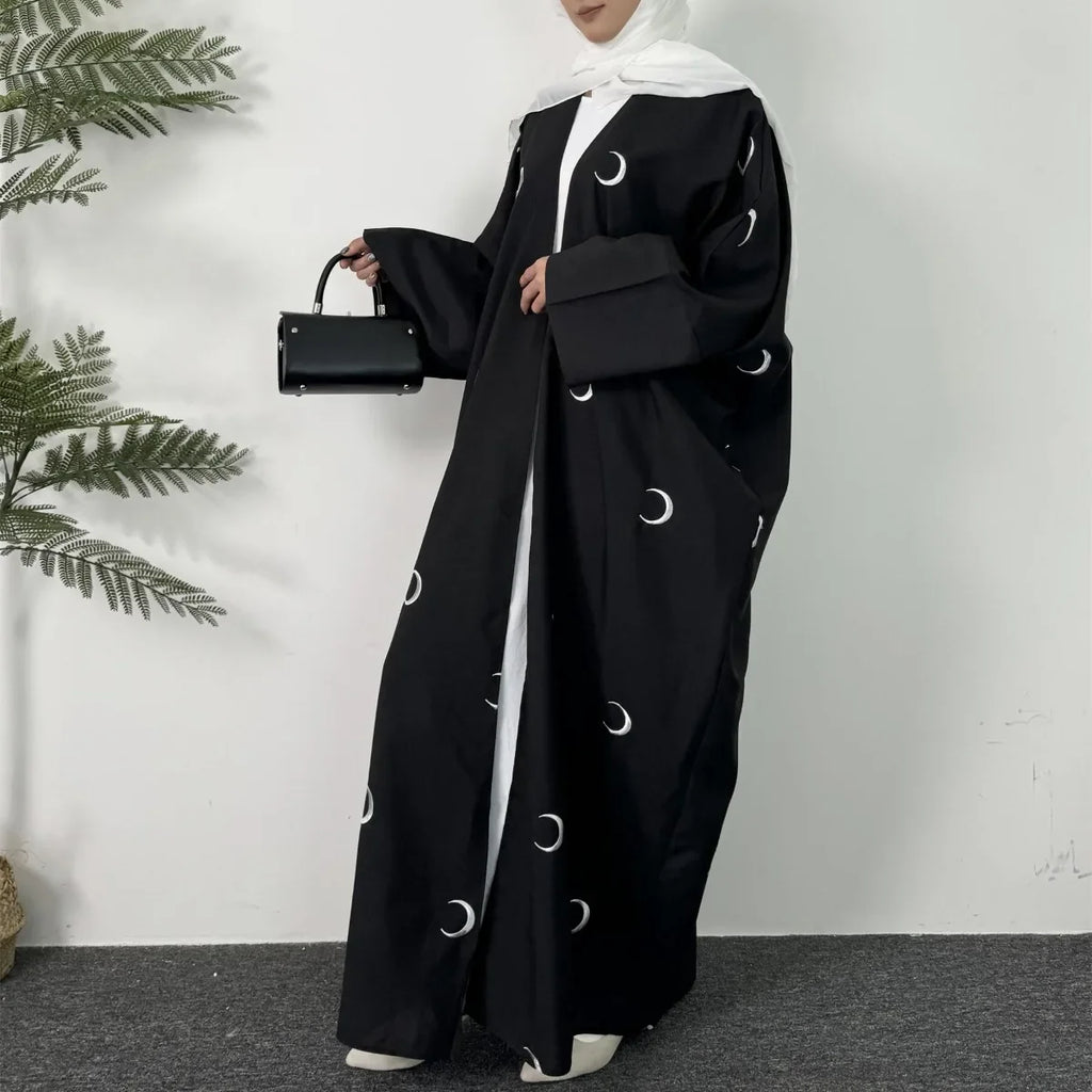 Open Front Abaya