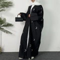 Open Front Abaya