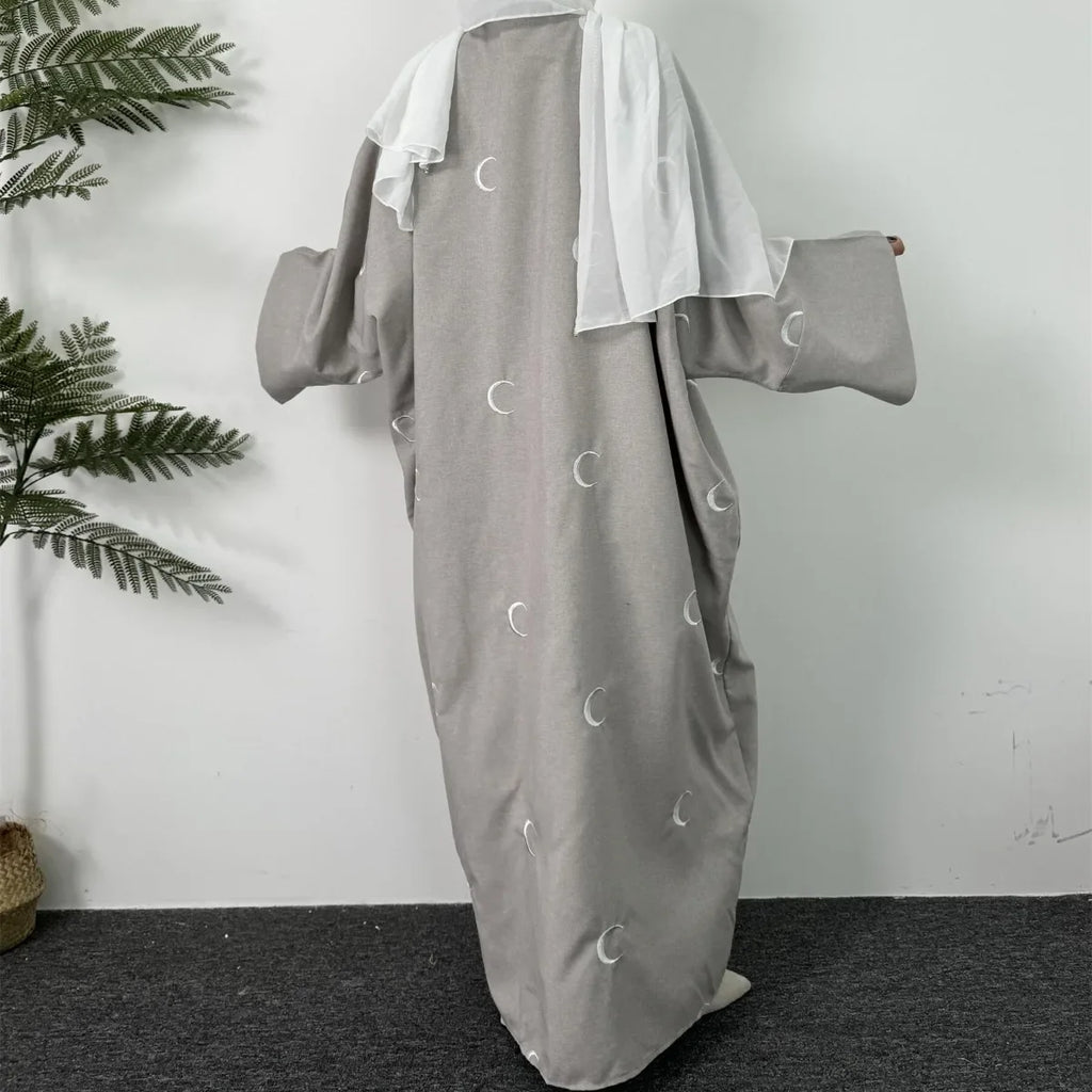 Open Front Abaya