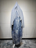 Multi Color Tie Dye Abaya