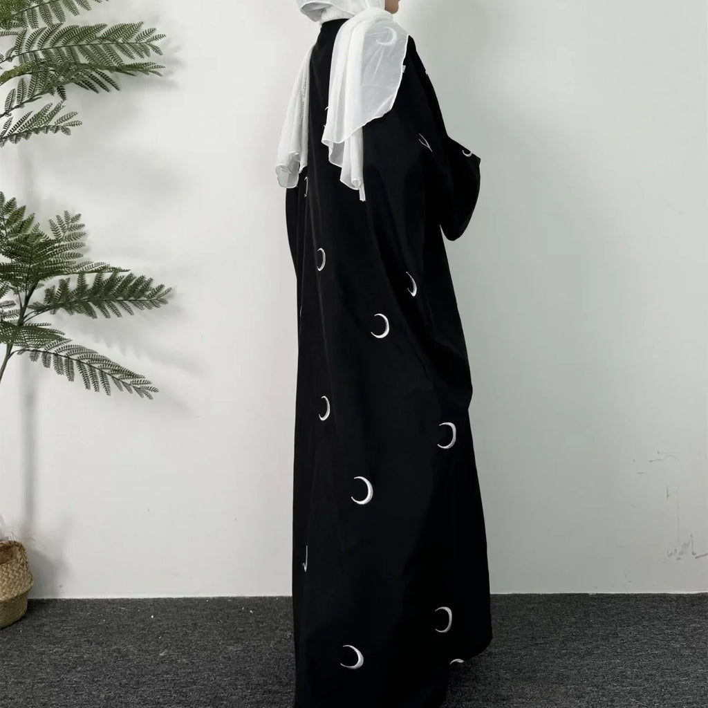 Open Front Abaya