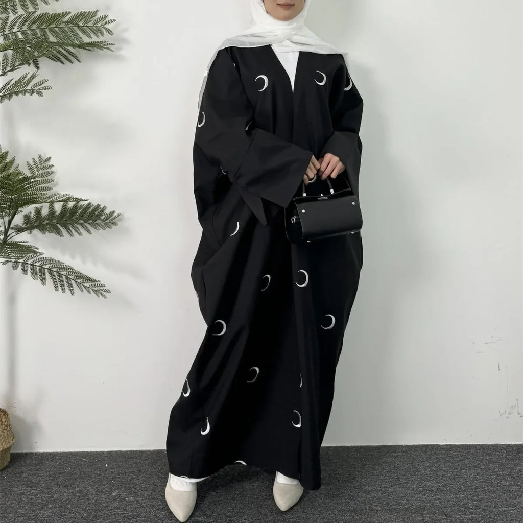 Open Front Abaya