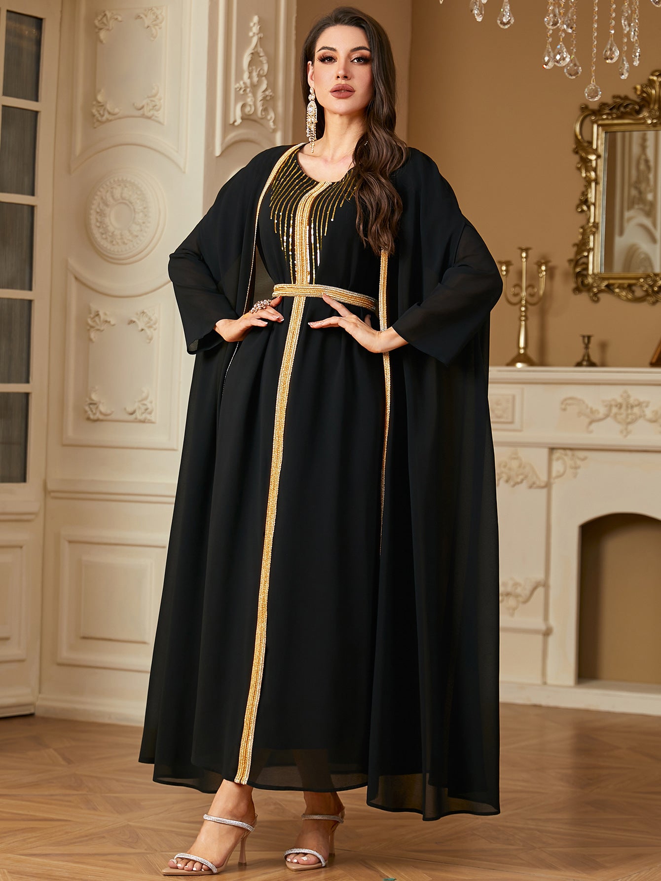 Europe Casual Embroidery Lace Dress