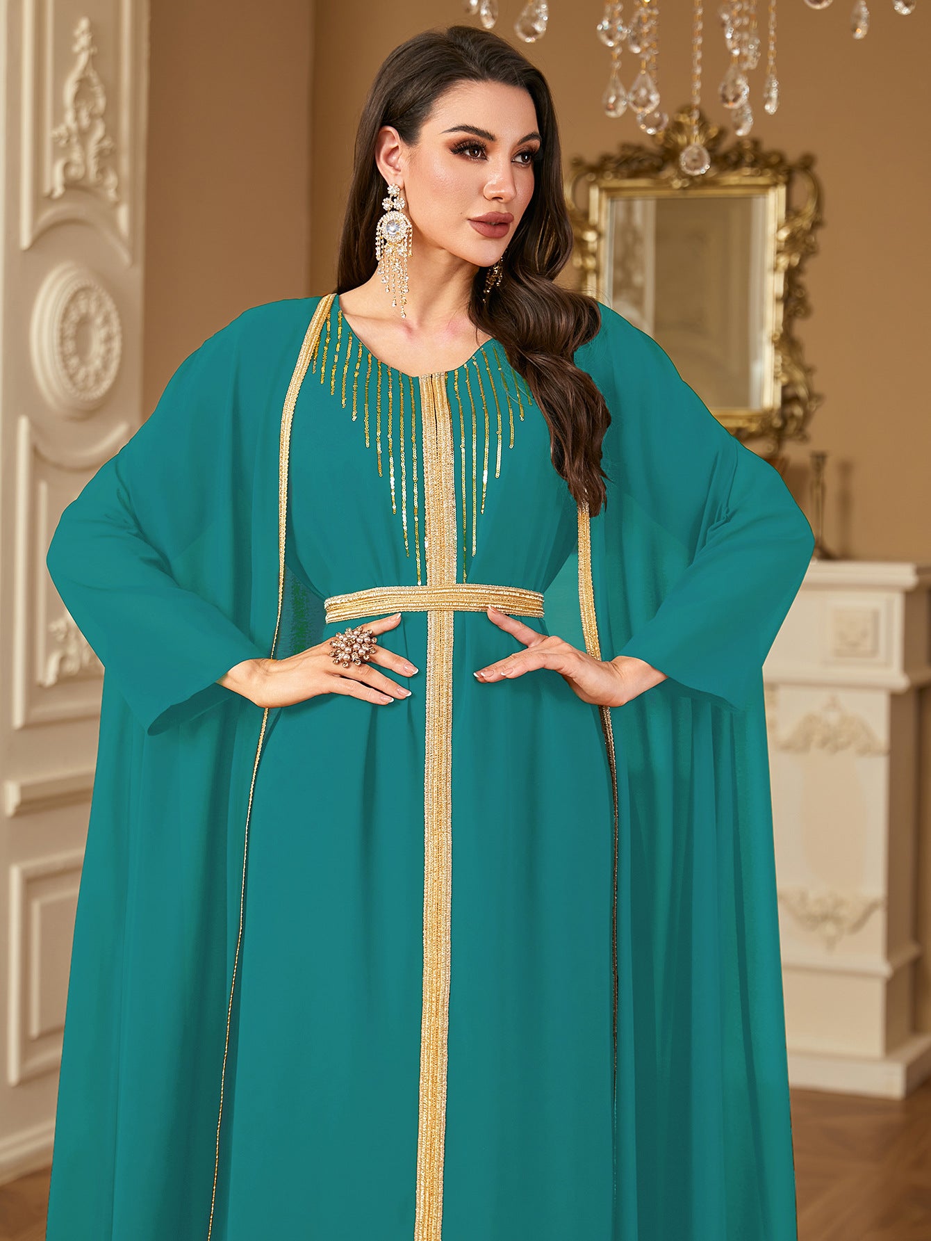 Europe Casual Embroidery Lace Dress