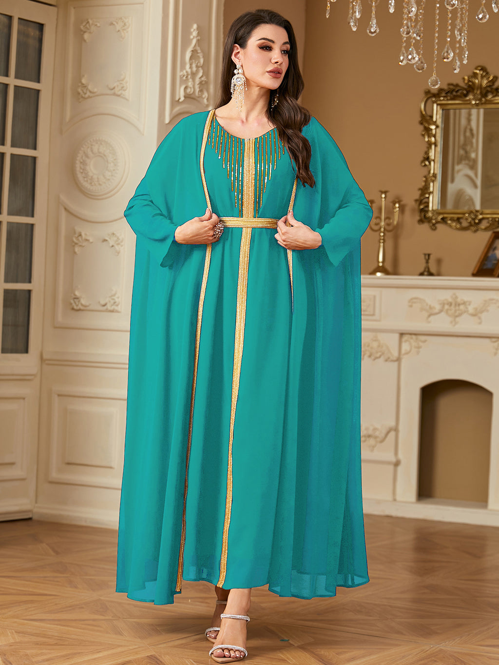 Europe Casual Embroidery Lace Dress