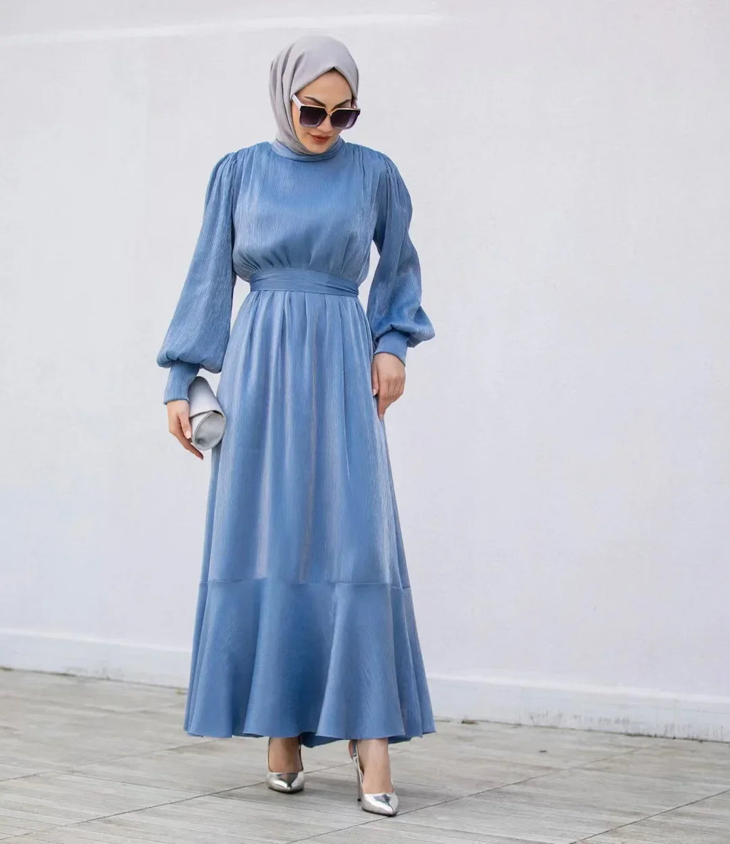 Luxury Muslim Dress Basic Plain  High Quality
