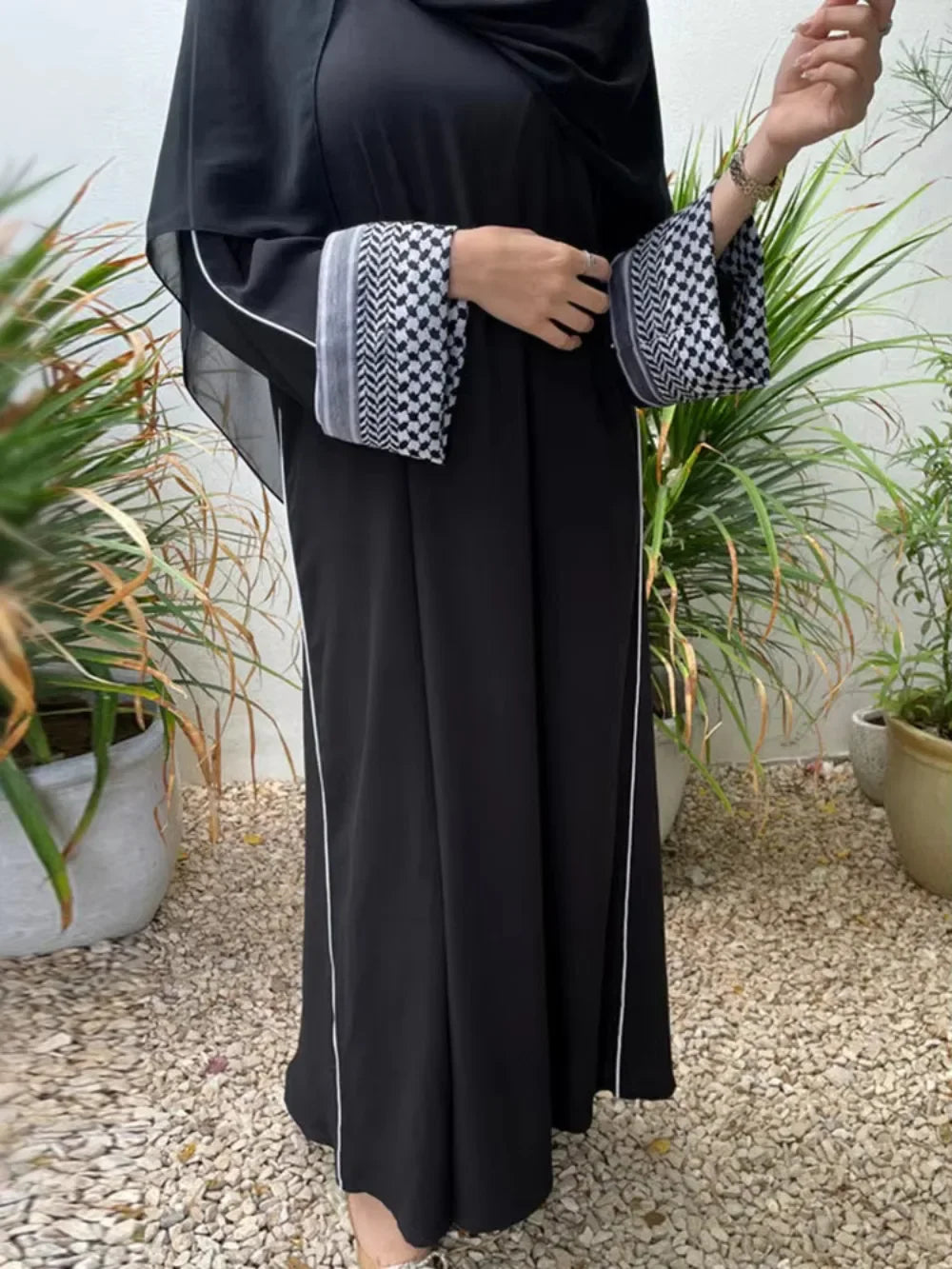 Long Moroccan abaya