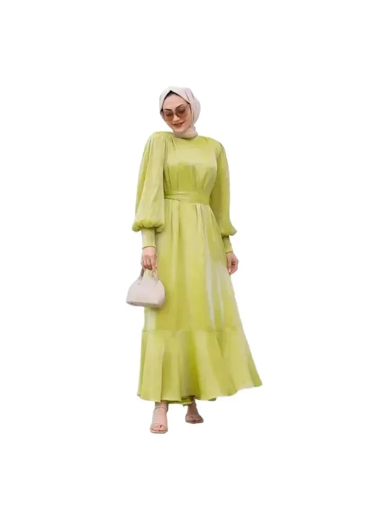 Luxury Muslim Dress Basic Plain  High Quality