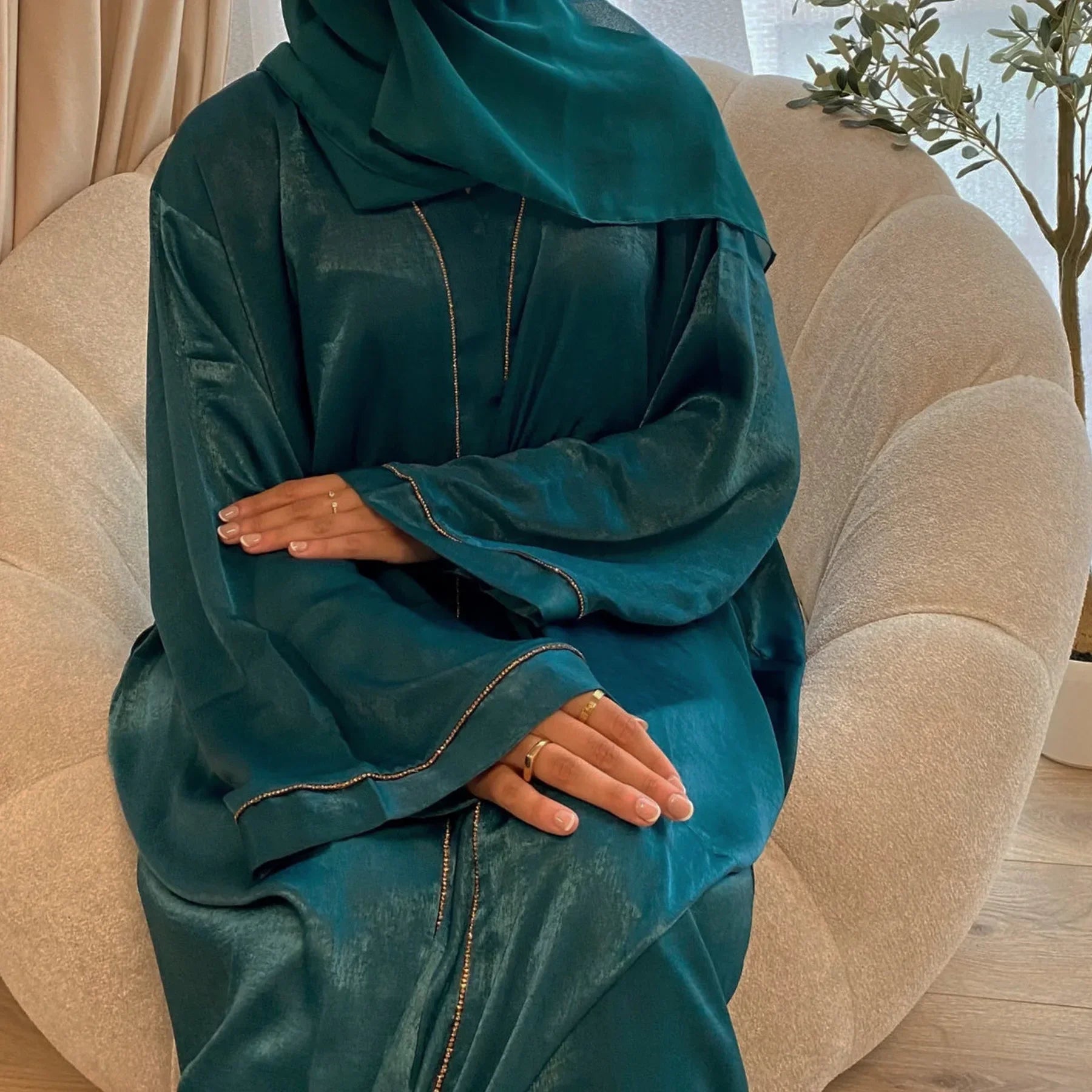 Satin Abayas