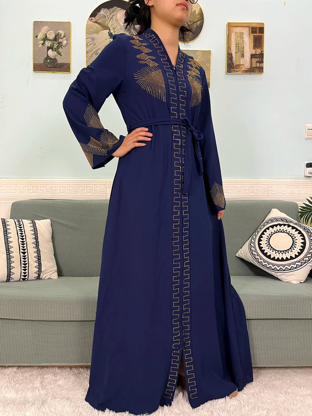 Abaya Loose Fit with hijab 2pc