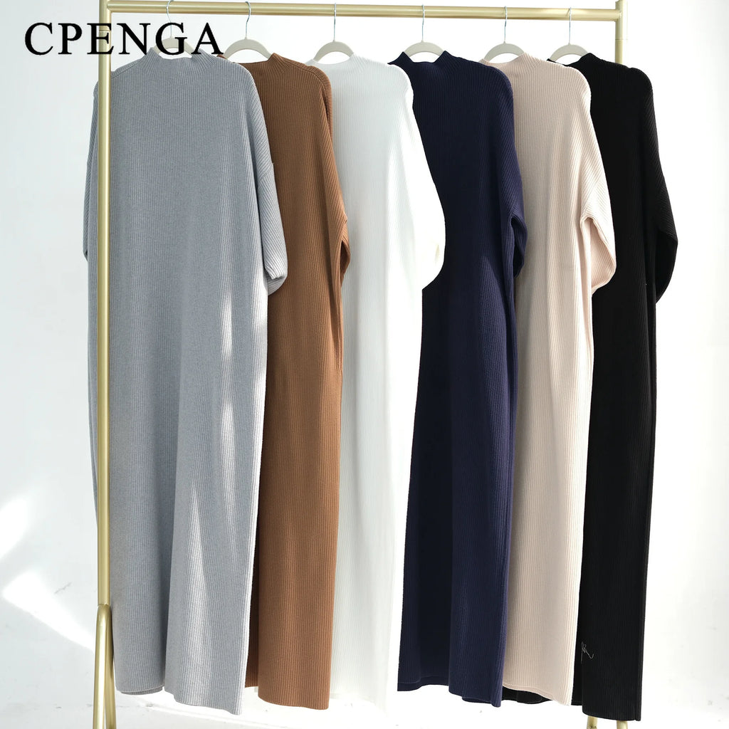 Elegant Winter Abaya Soft Thick