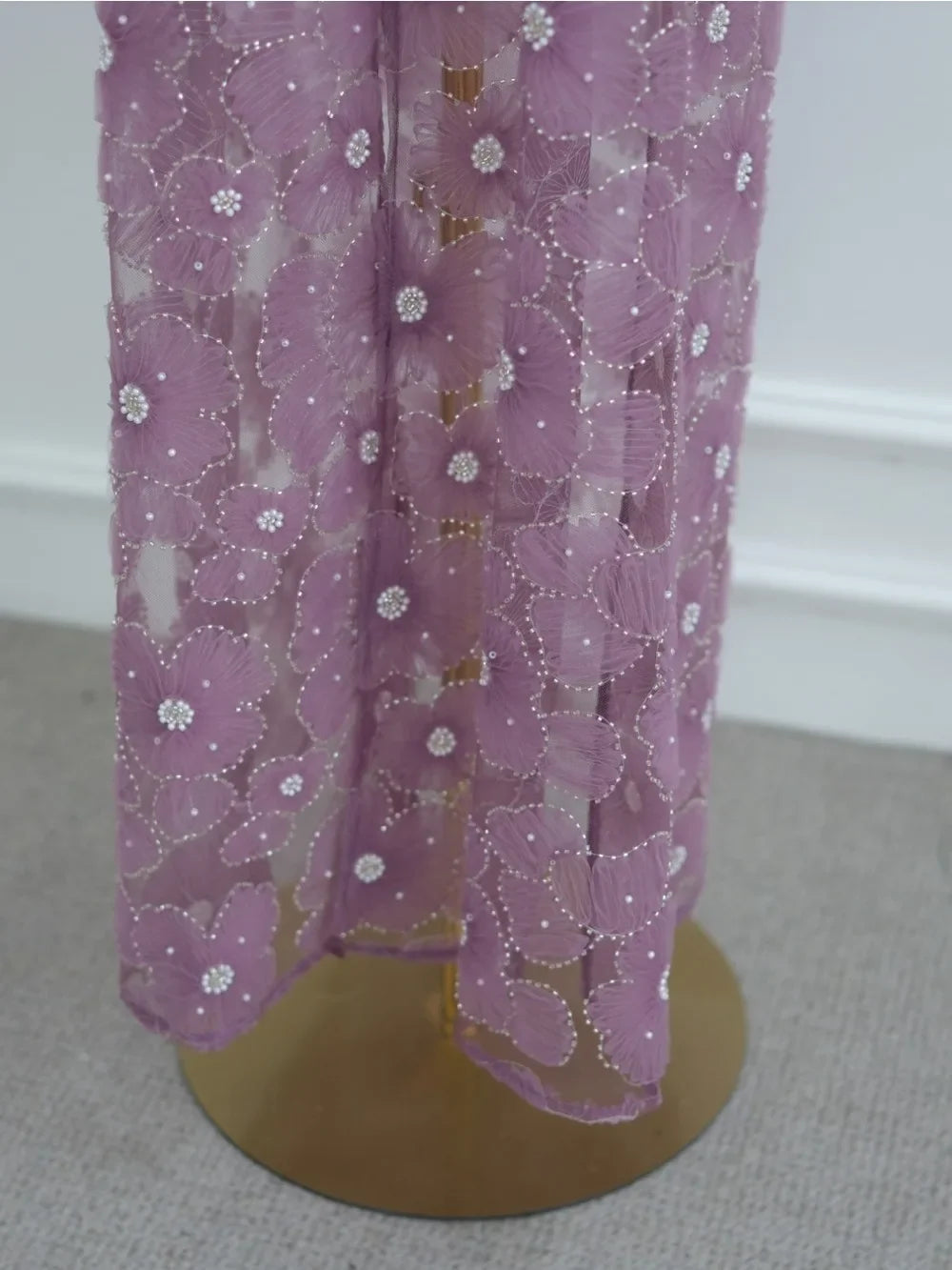 Flower Abaya Muslim Cardigan