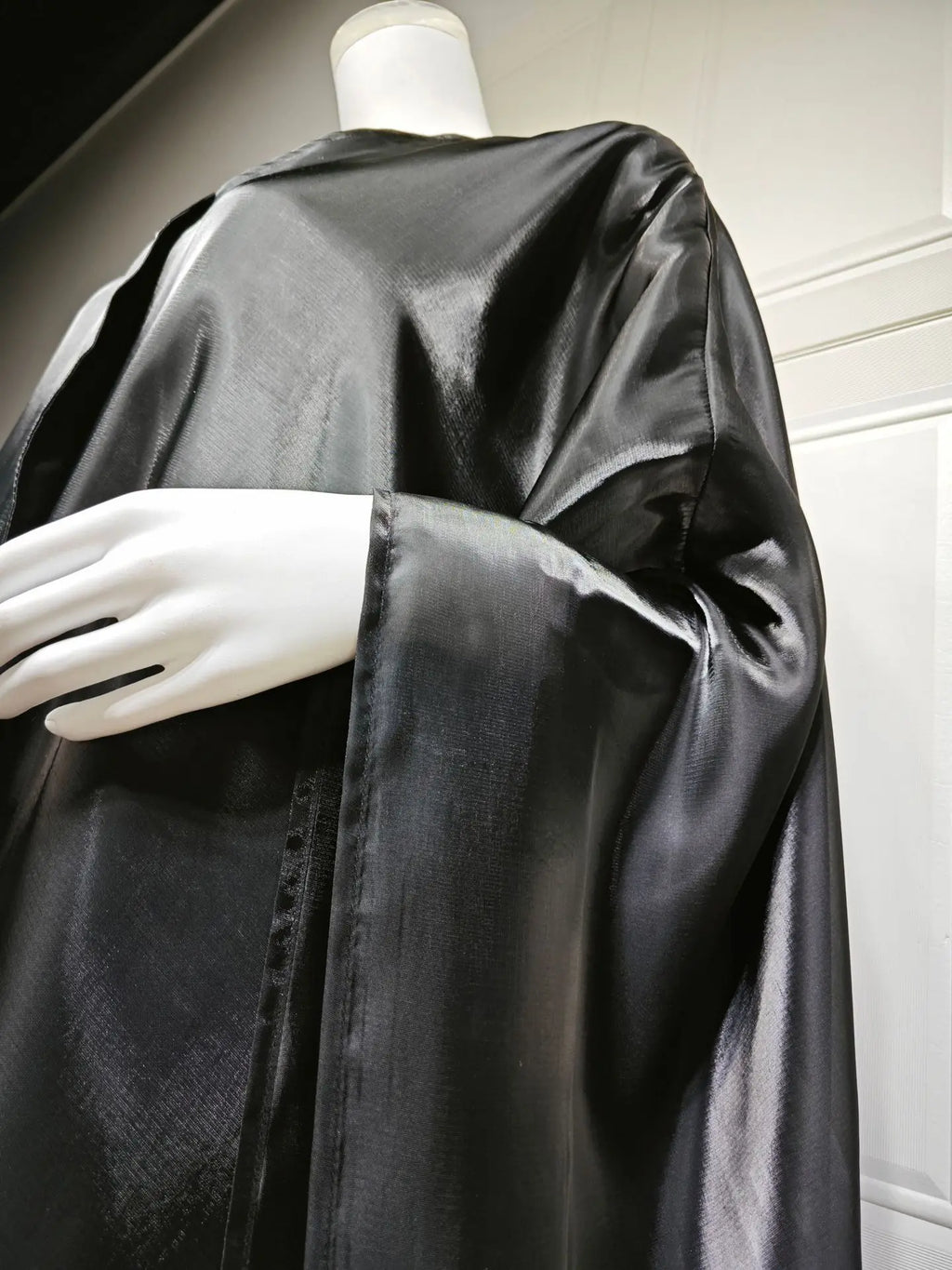 Abaya Cardigan Dresses Scarf Silky