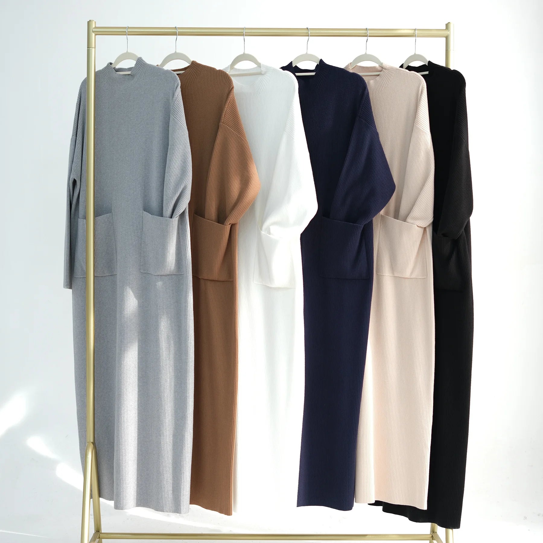 Elegant Winter Abaya Soft Thick