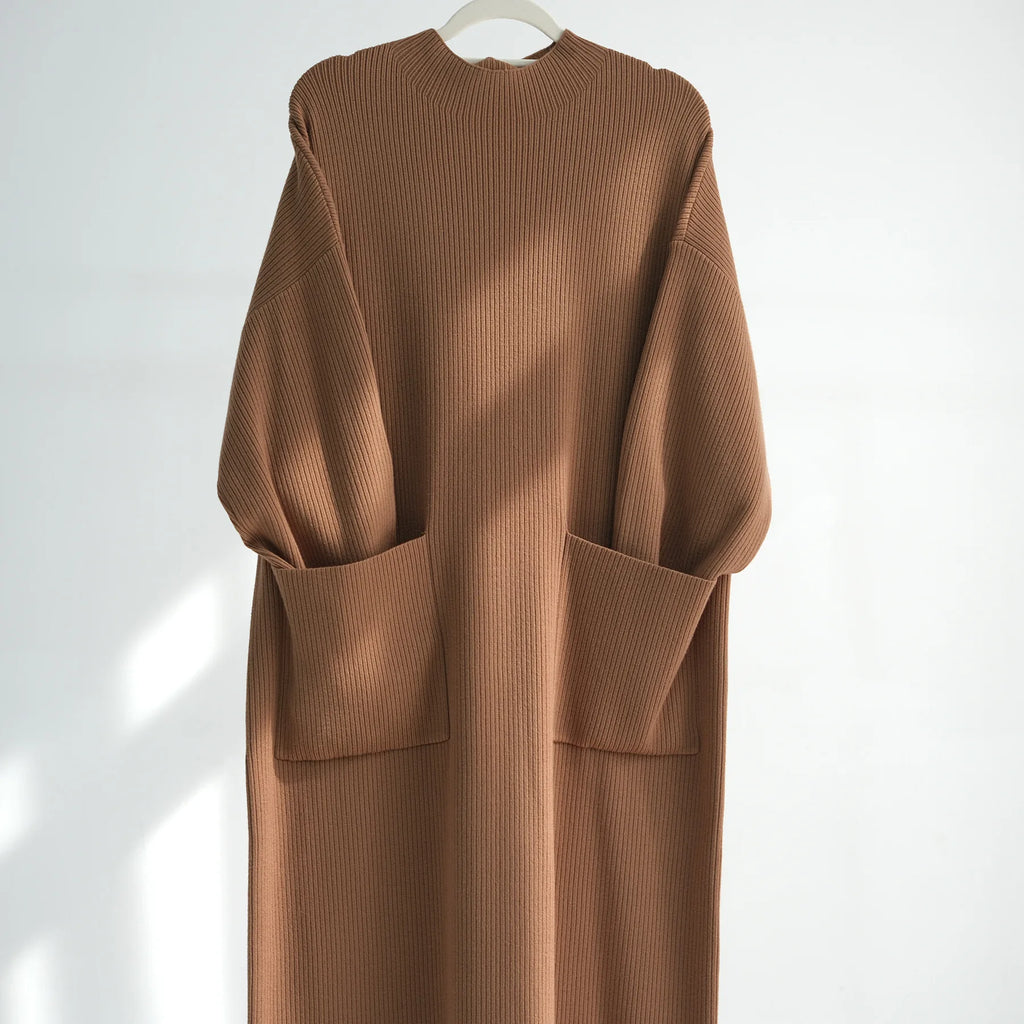 Elegant Winter Abaya Soft Thick