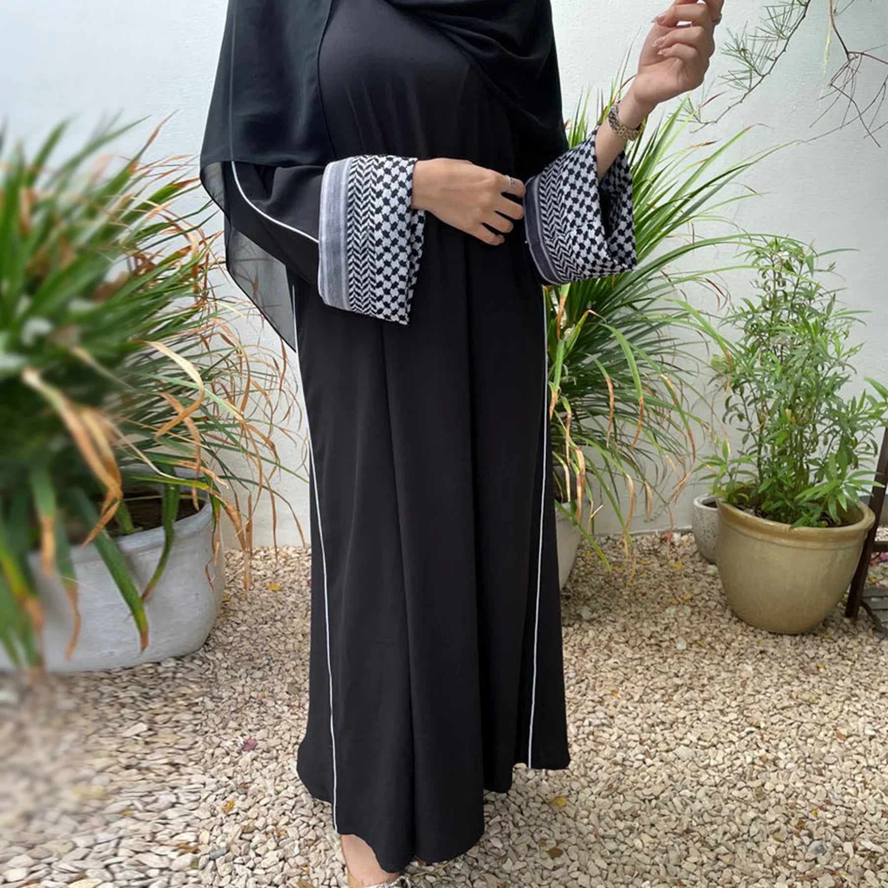 Long Moroccan abaya
