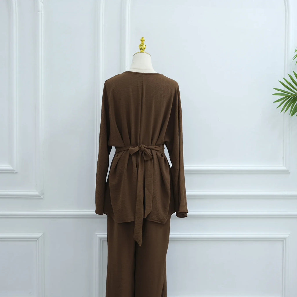 Shirt Straight Pant Sets 2 Piece