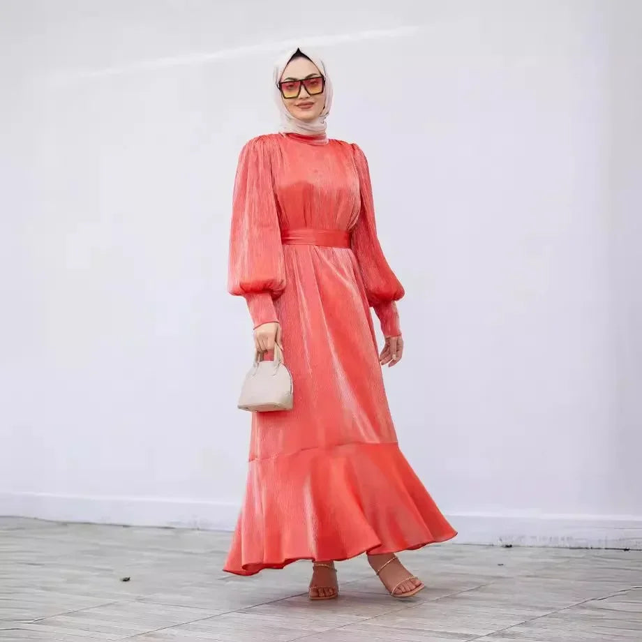 Luxury Muslim Dress Basic Plain  High Quality