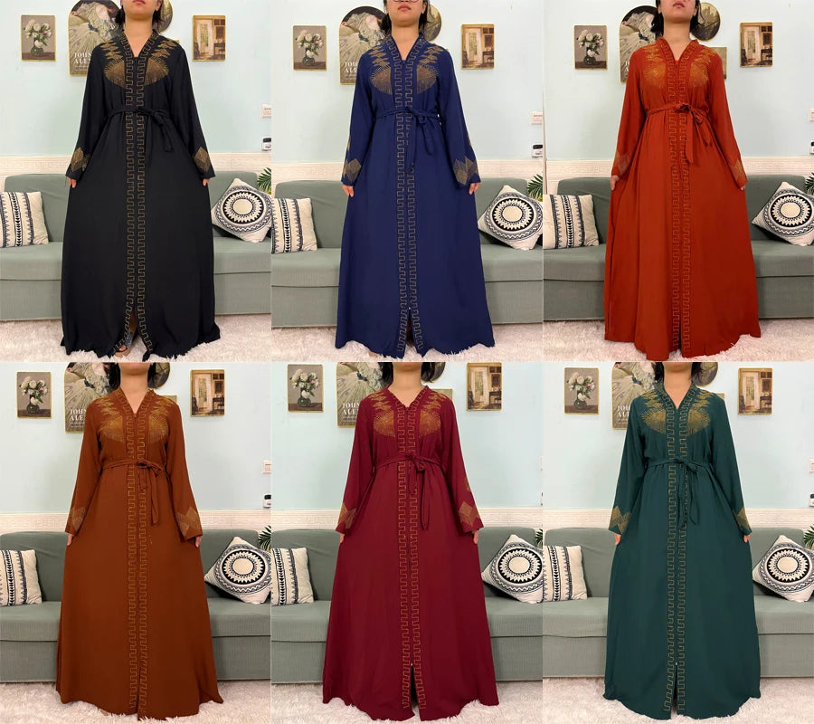Abaya Loose Fit with hijab 2pc