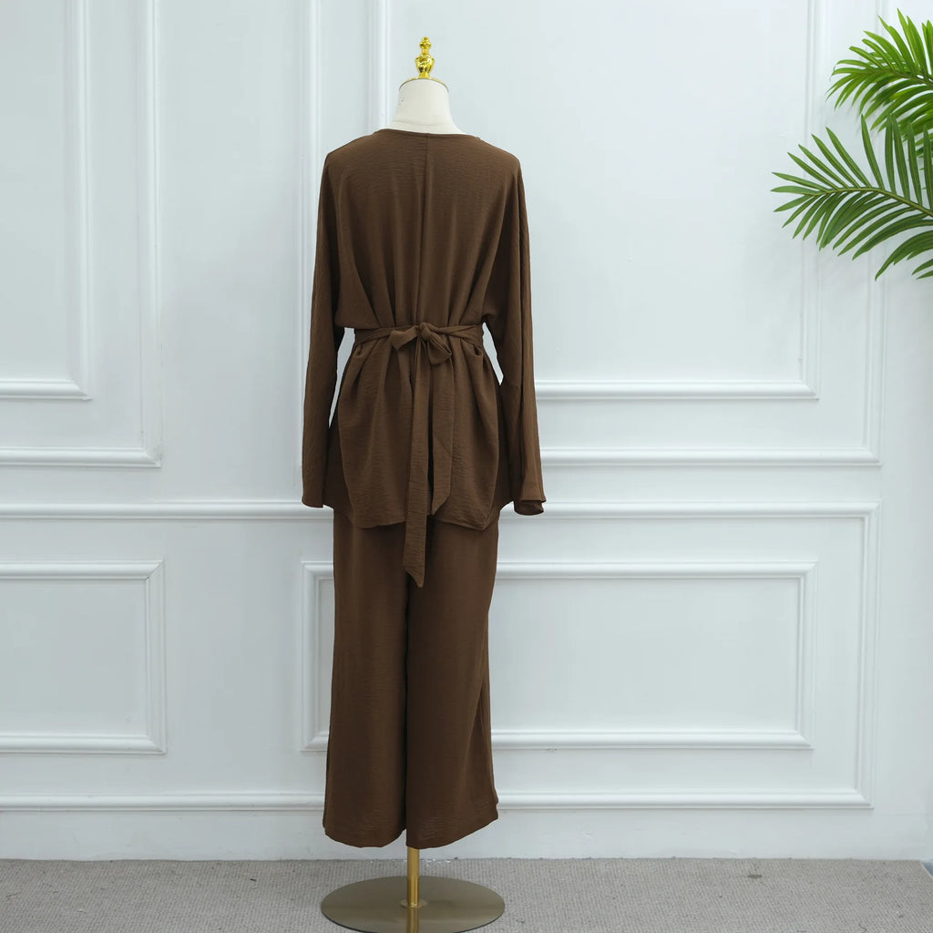 Shirt Straight Pant Sets 2 Piece