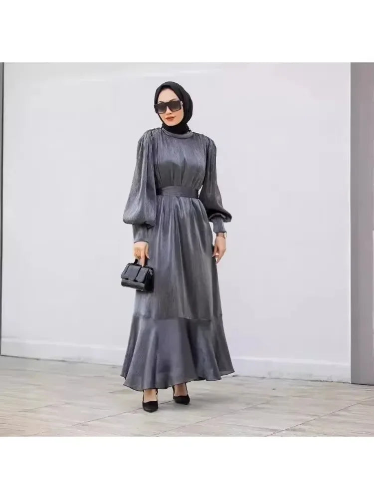 Luxury Muslim Dress Basic Plain  High Quality