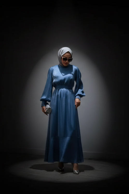 Luxury Muslim Dress Basic Plain  High Quality