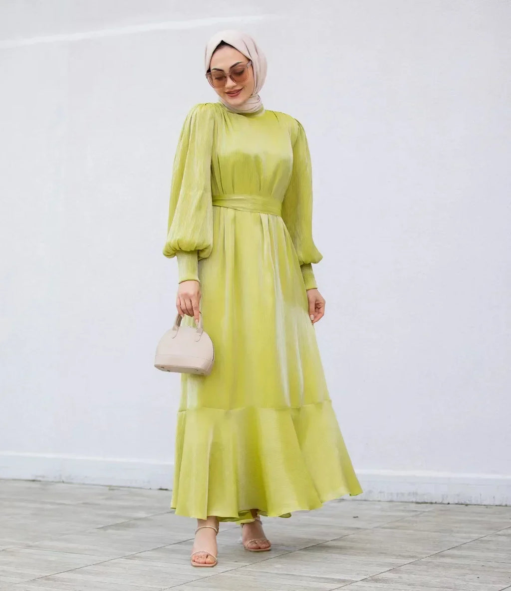 Luxury Muslim Dress Basic Plain  High Quality