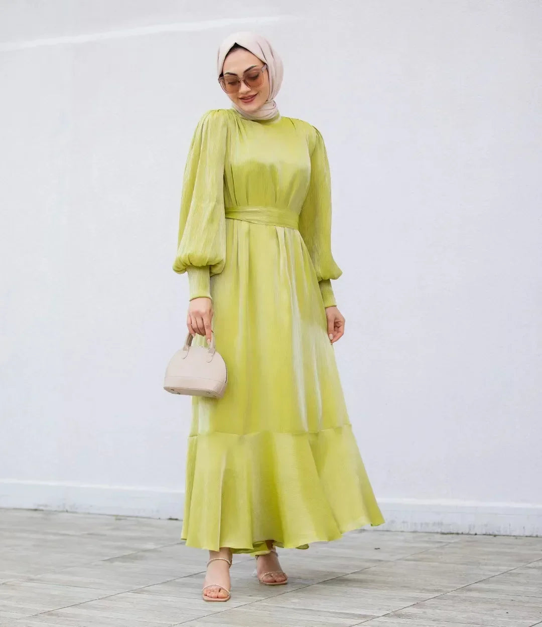 Luxury Muslim Dress Basic Plain  High Quality