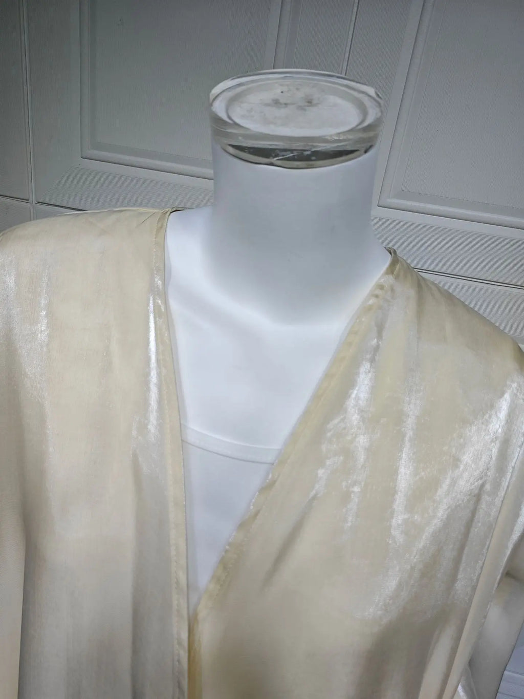 Abaya Cardigan Dresses Scarf Silky