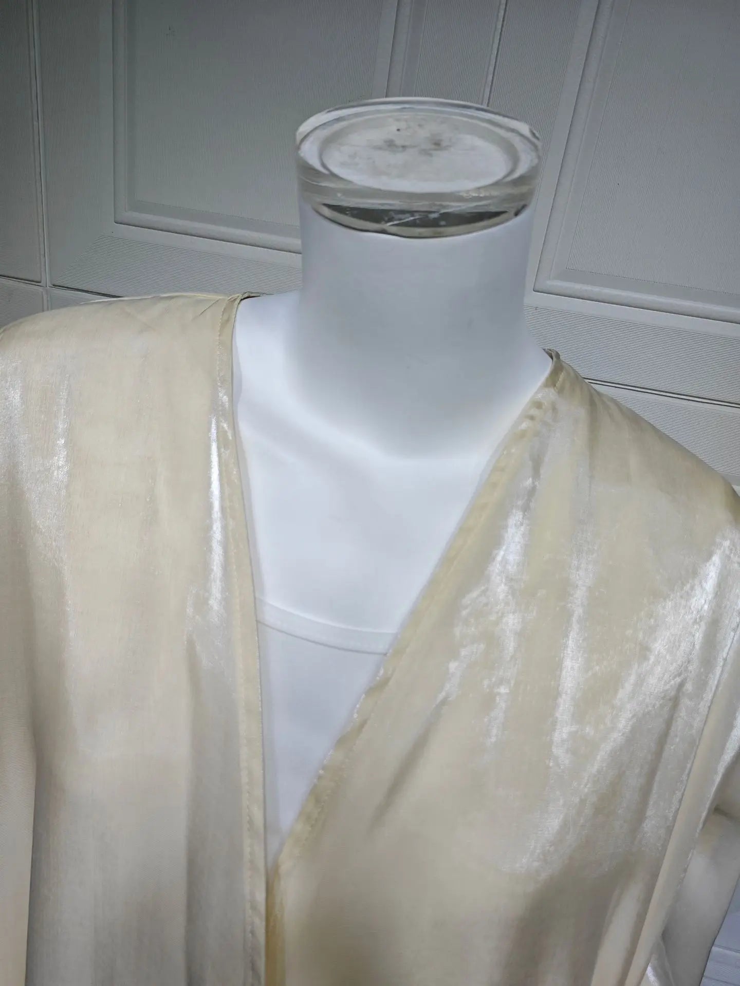 Abaya Cardigan Dresses Scarf Silky