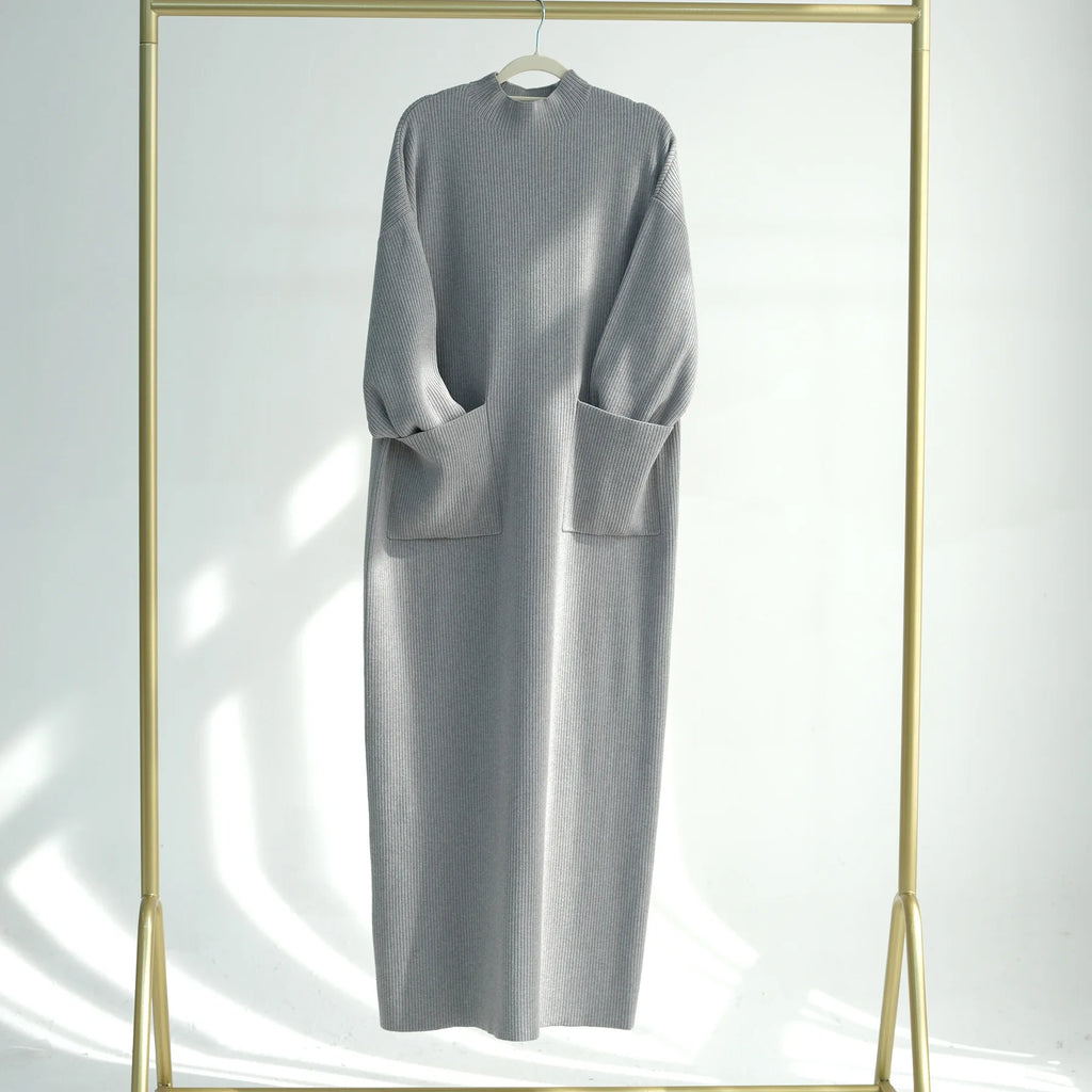 Elegant Winter Abaya Soft Thick