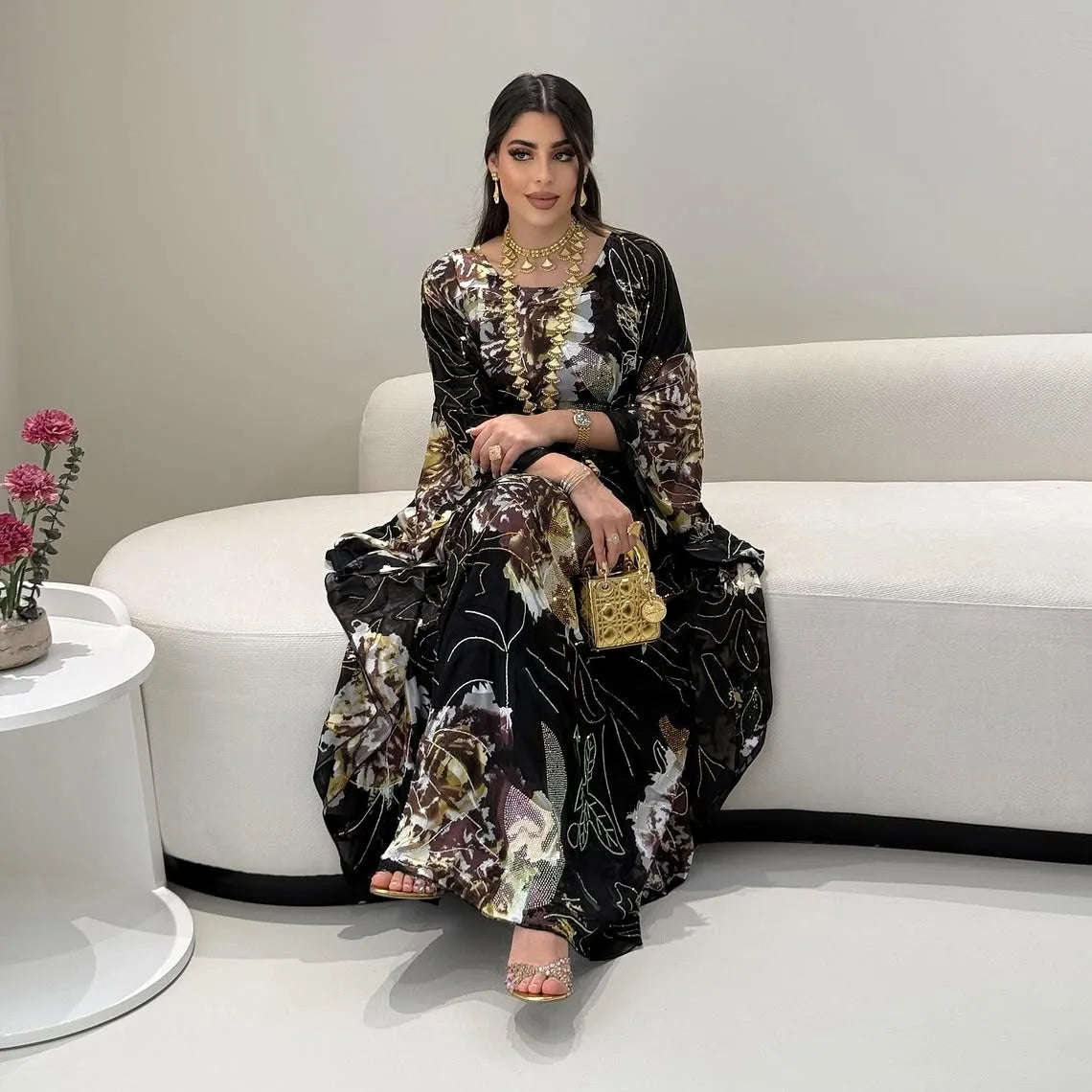 Arab Long Moroccan Robe