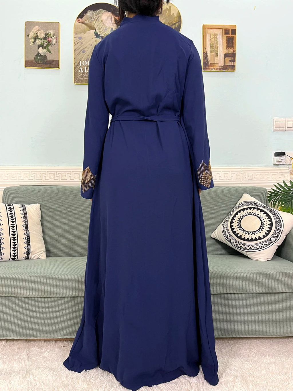 Abaya Loose Fit with hijab 2pc