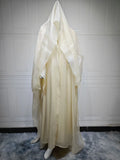 Abaya Cardigan Dresses Scarf Silky
