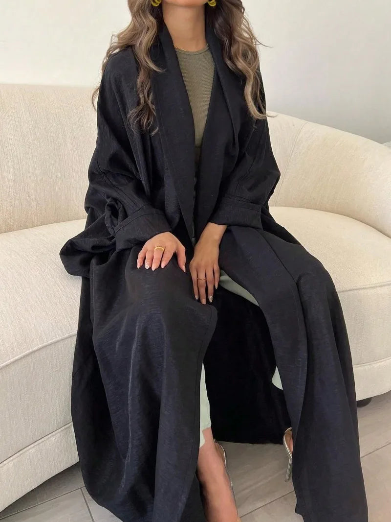 Full Sleeve Solid Loose Abaya