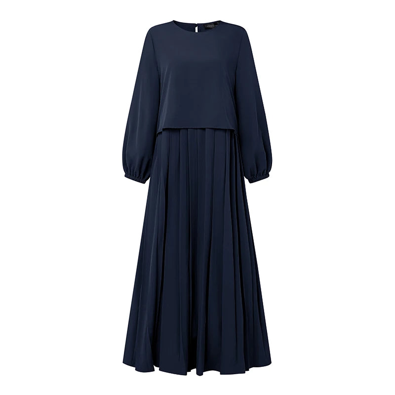 Autumn Abaya Robe Long Sleeve