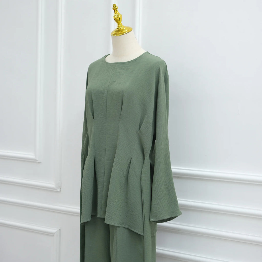 Shirt Straight Pant Sets 2 Piece