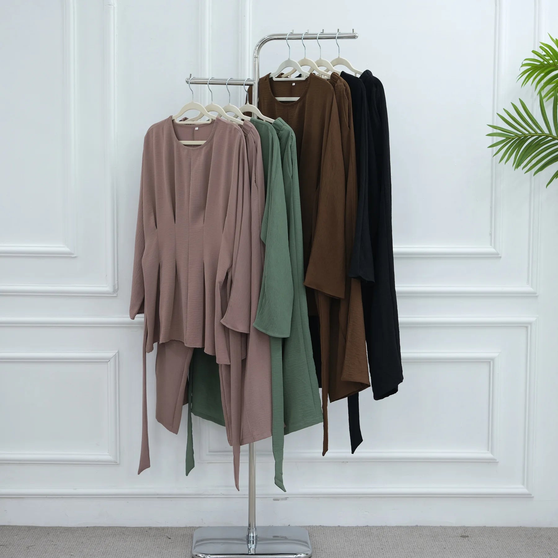 Shirt Straight Pant Sets 2 Piece