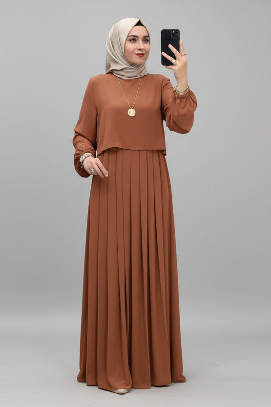 Autumn Abaya Robe Long Sleeve