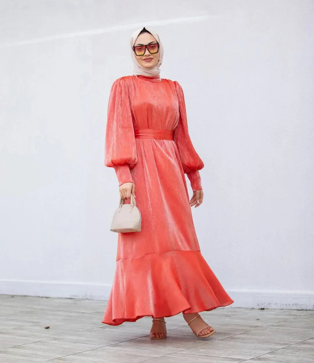 Luxury Muslim Dress Basic Plain  High Quality