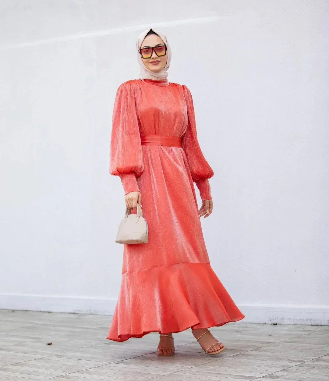 Luxury Muslim Dress Basic Plain  High Quality