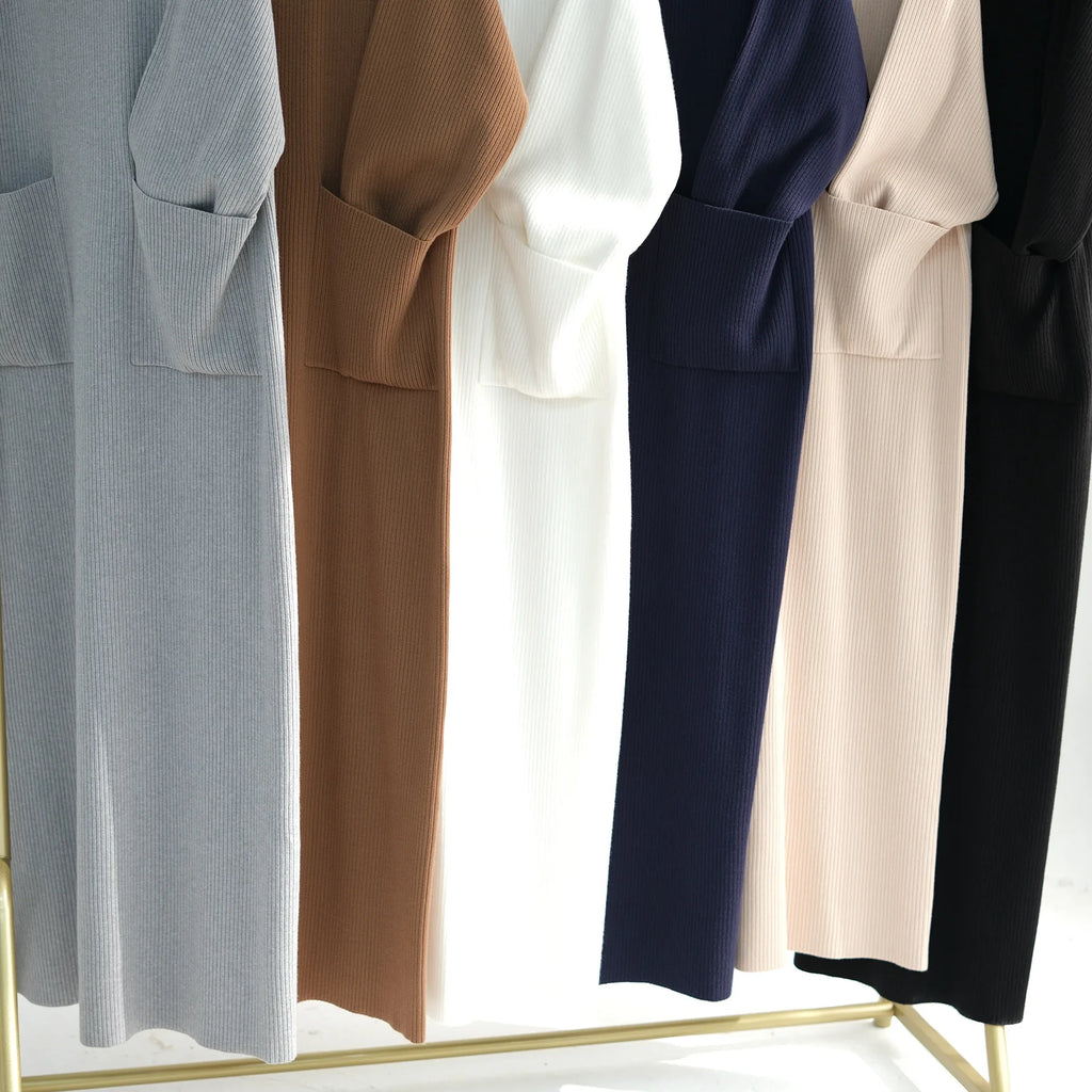 Elegant Winter Abaya Soft Thick