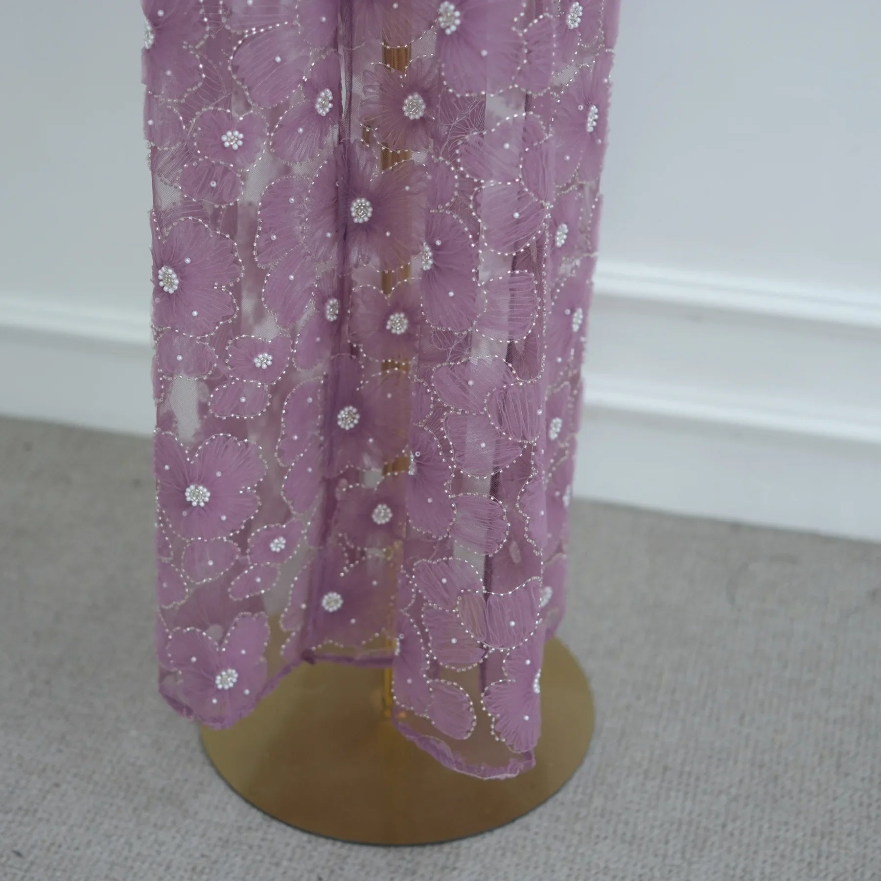 Flower Abaya Muslim Cardigan