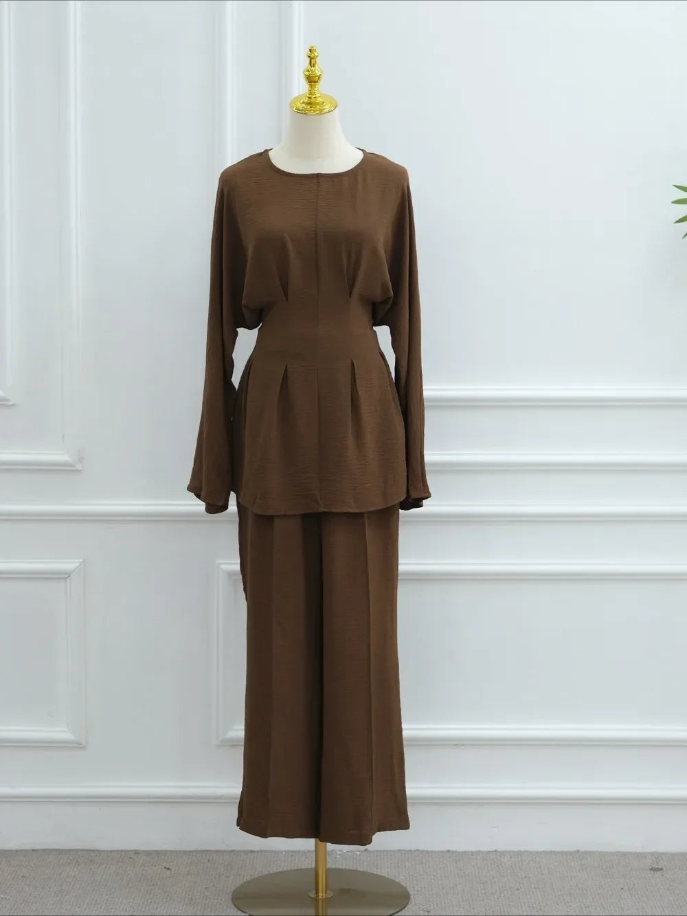 Shirt Straight Pant Sets 2 Piece