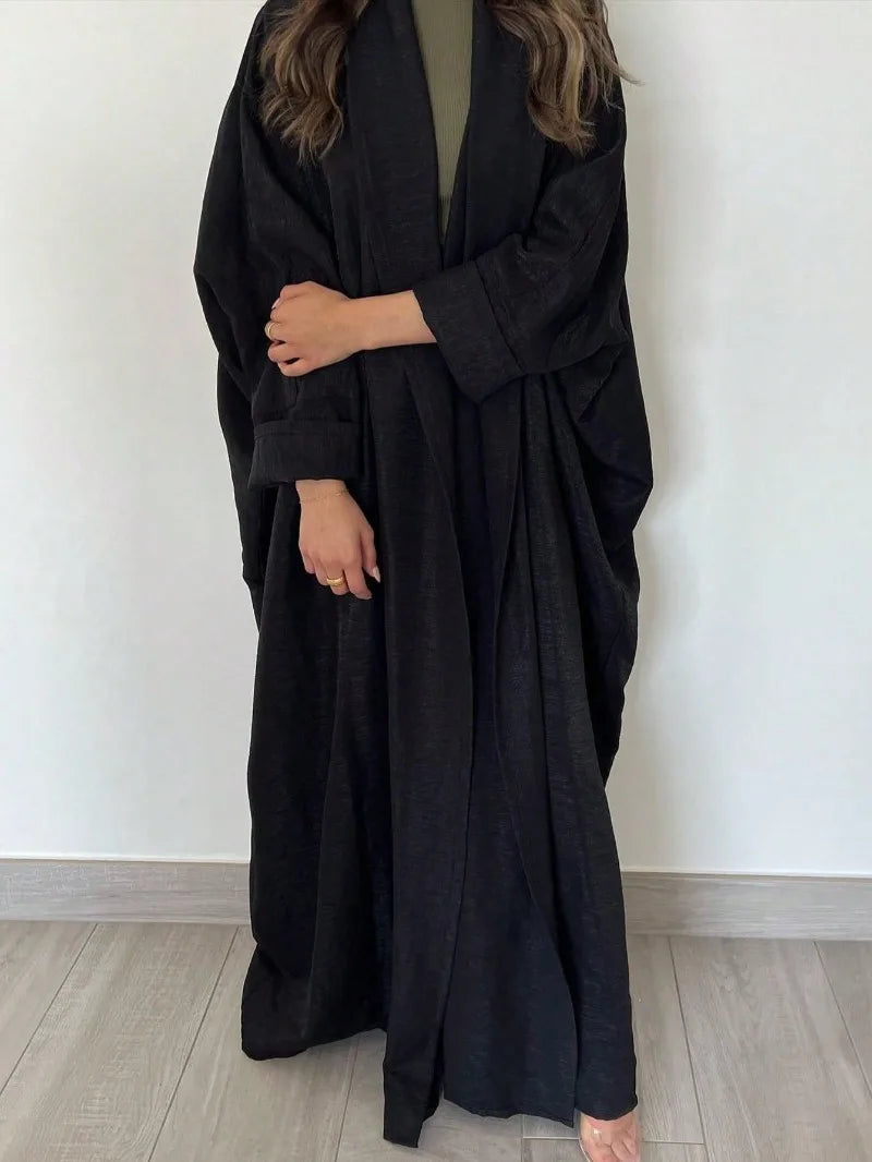 Full Sleeve Solid Loose Abaya