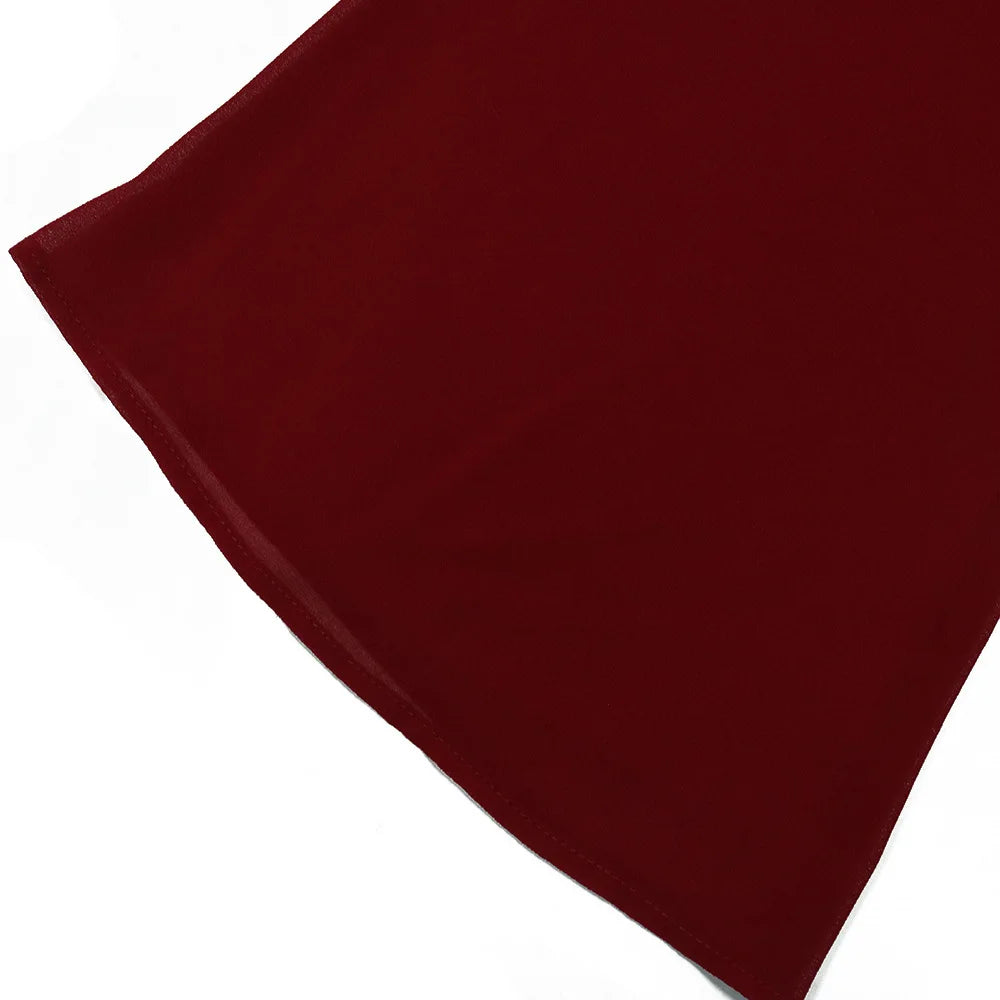 Long Sleeve Chiffon Cardigan Dress and Vest 2ps