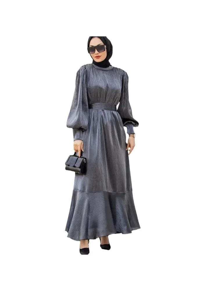Luxury Muslim Dress Basic Plain  High Quality
