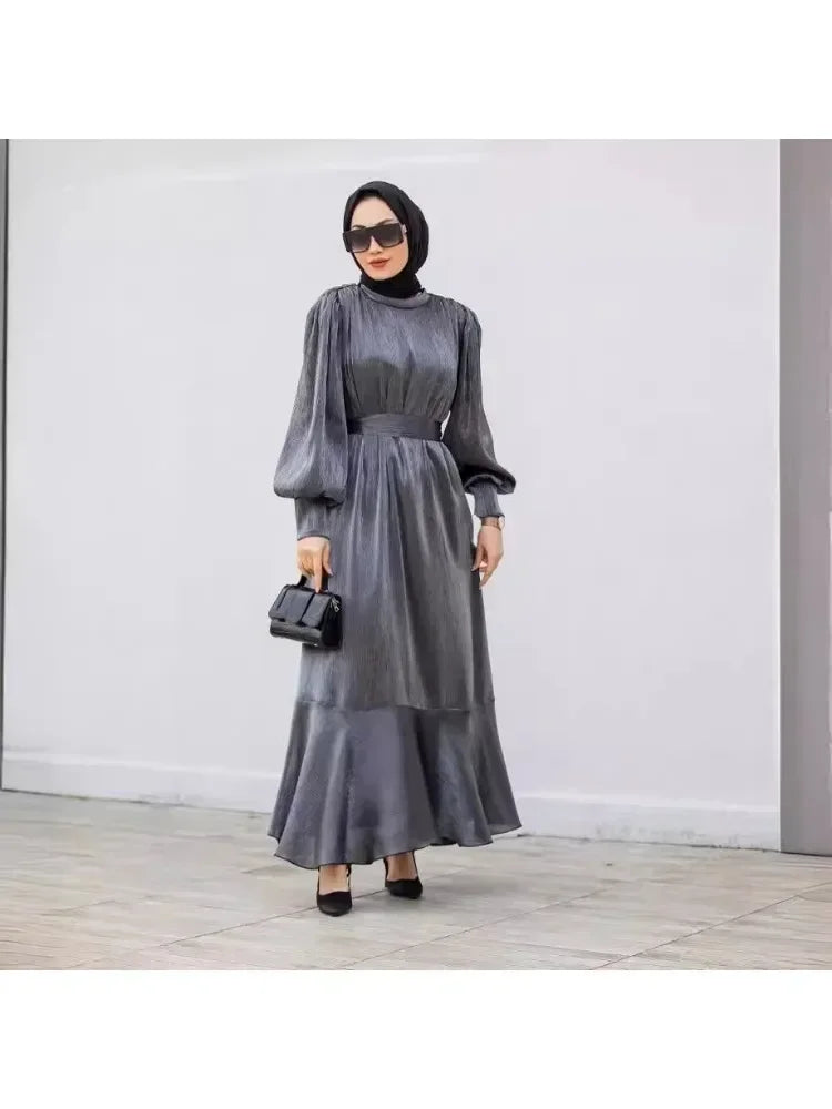 Luxury Muslim Dress Basic Plain  High Quality